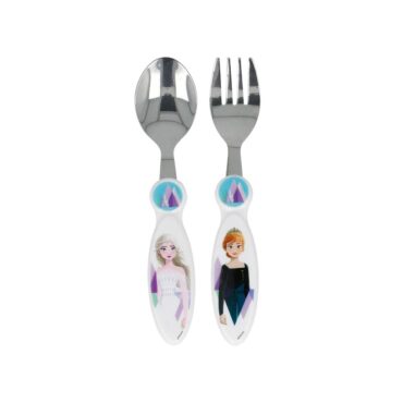 Stor Metallic Spoon & Fork Set - Frozen 2 Pcs