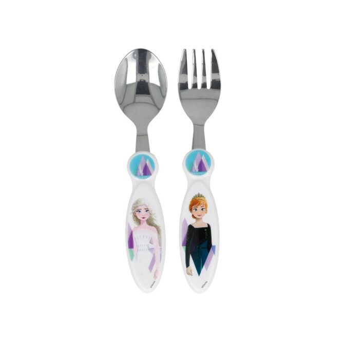 Stor Metallic Spoon & Fork Set - Frozen 2 Pcs
