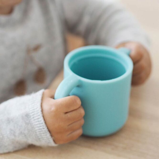 Beaba Silicone Learning Cup (8m+) 170ml - Blue