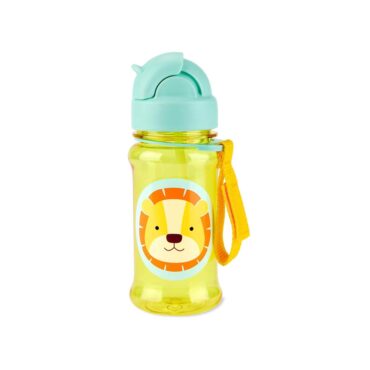 Skip Hop Zoo Tritan Straw Bottle Lion