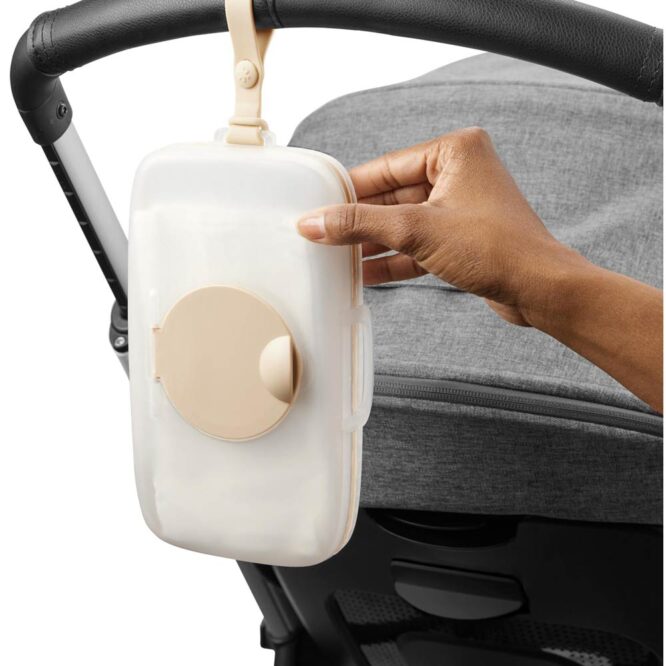 Skip Hop G&G Snug Seal Wipes Case Oat