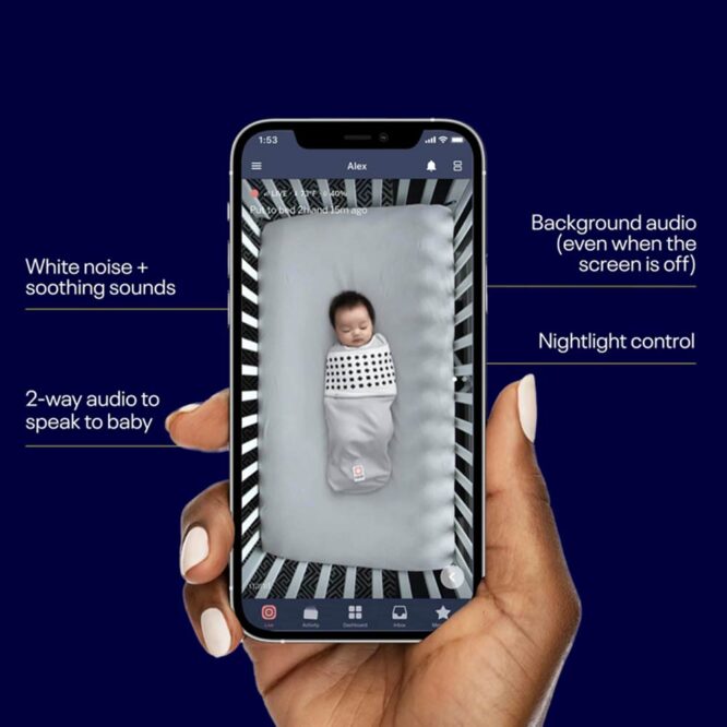 Nanit Pro Baby Monitor with Floor Stand