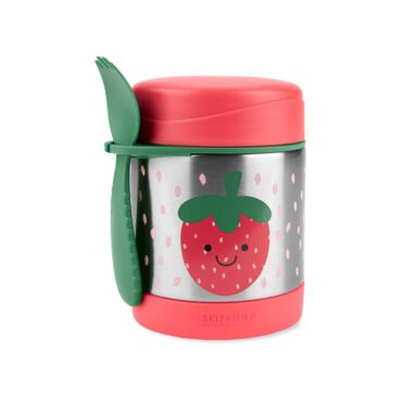 Skip Hop Spark Style Food Jar - Strawberry
