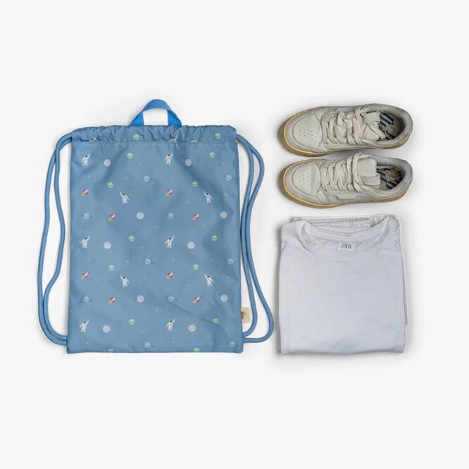 Citron Drawstring Wet Bag - Spaceship