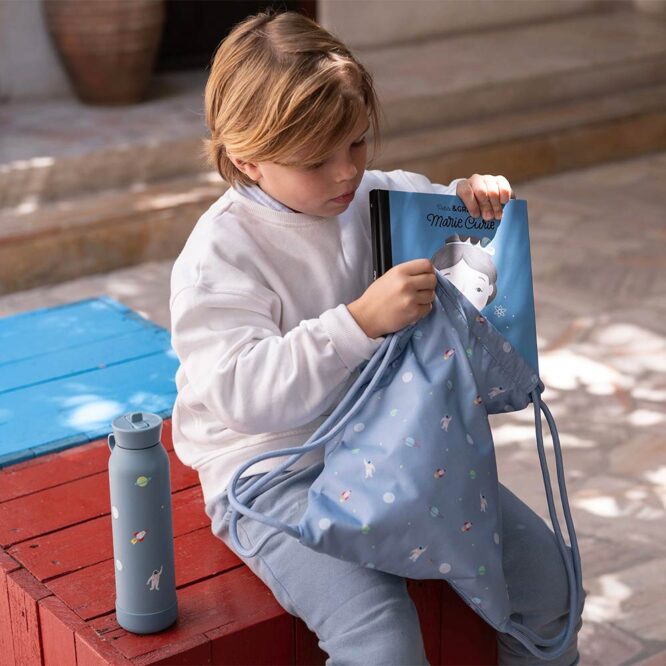 Citron Drawstring Wet Bag - Spaceship