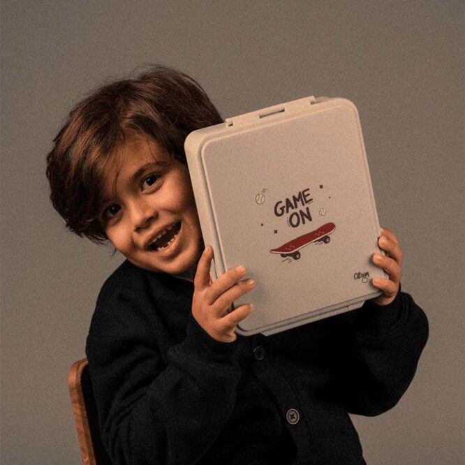 Citron Grand Lunchbox with Food Jar - Cool Kid