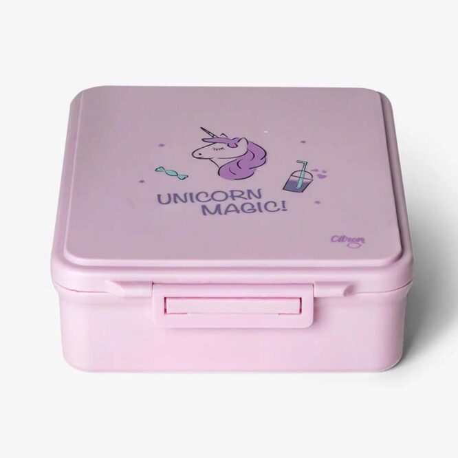 Citron Grand Lunchbox with Food Jar - Stormy Unicorn