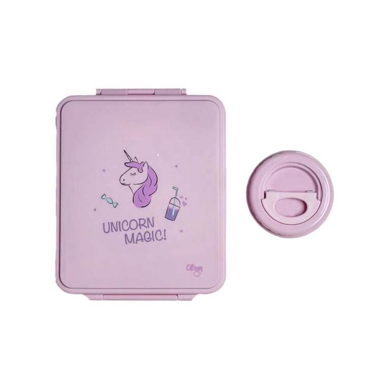 Citron Grand Lunchbox with Food Jar - Stormy Unicorn