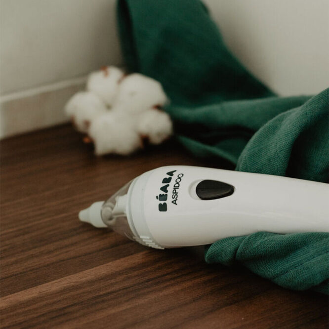 Beaba Aspidoo Wireless Electric Nasal Aspirator - White