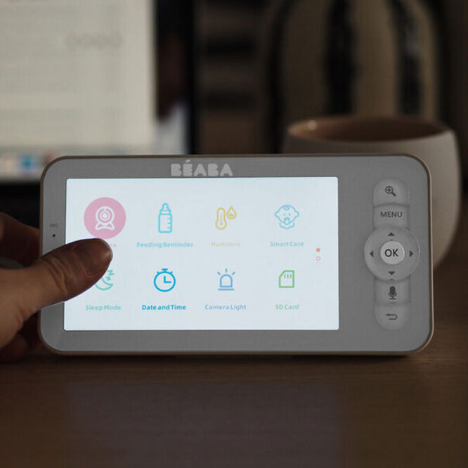 Beaba Zen Premium Video Smart Baby Monitor - White