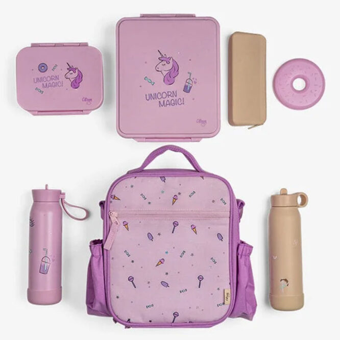 Citron Insulated Lunch Bag Backpack - Stormy Unicorn