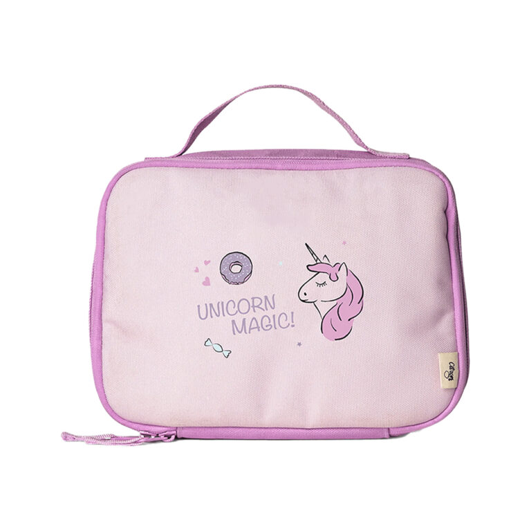 Citron Insulated Square Lunch Bag - Stormy Unicorn