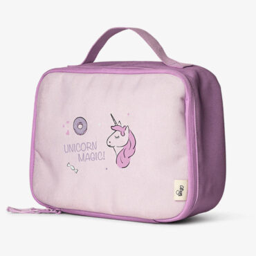 Citron Insulated Square Lunch Bag - Stormy Unicorn