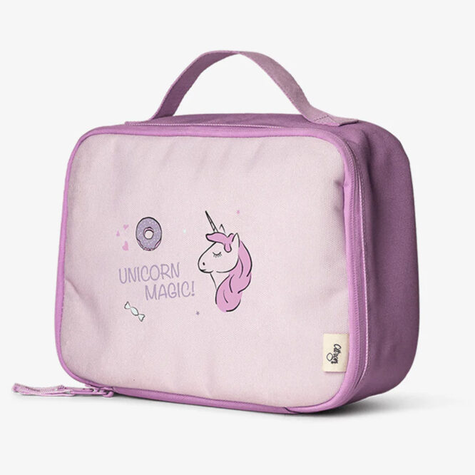 Citron Insulated Square Lunch Bag - Stormy Unicorn