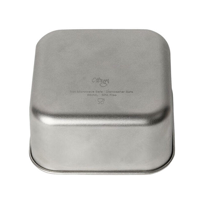 Citron Stackable Stainless Steel Lunchbox (Set of 3) - Spaceship