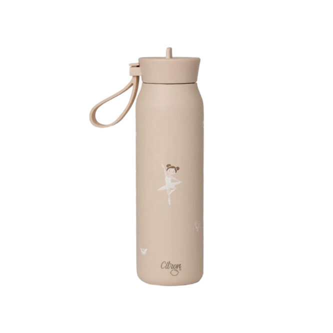 Citron Stainless Steel Small Water Bottle 350ml - Ballerina