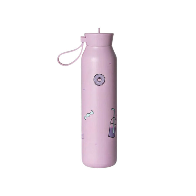 Citron Stainless Steel Medium Water Bottle 500ml - Stormy Unicorn