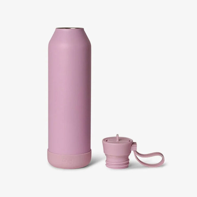 Citron Stainless Steel Large Water Bottle 750ml - Pink