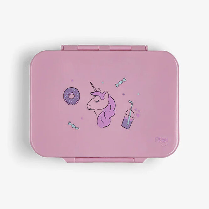Citron Tritan Lunch Box - Stormy Unicorn
