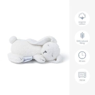 Doomoo Snoogy Warming Soft Toy - Bunny Milky