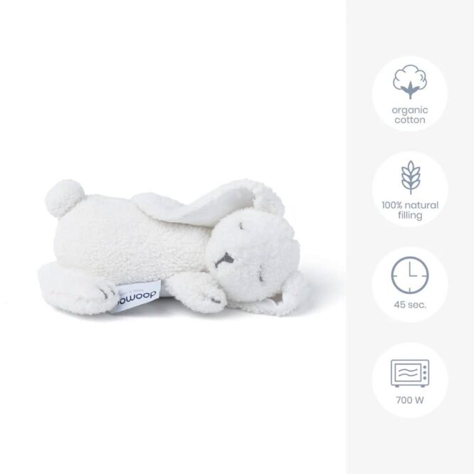Doomoo Snoogy Warming Soft Toy - Bunny Milky