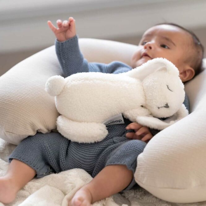 Doomoo Snoogy Warming Soft Toy - Bunny Milky