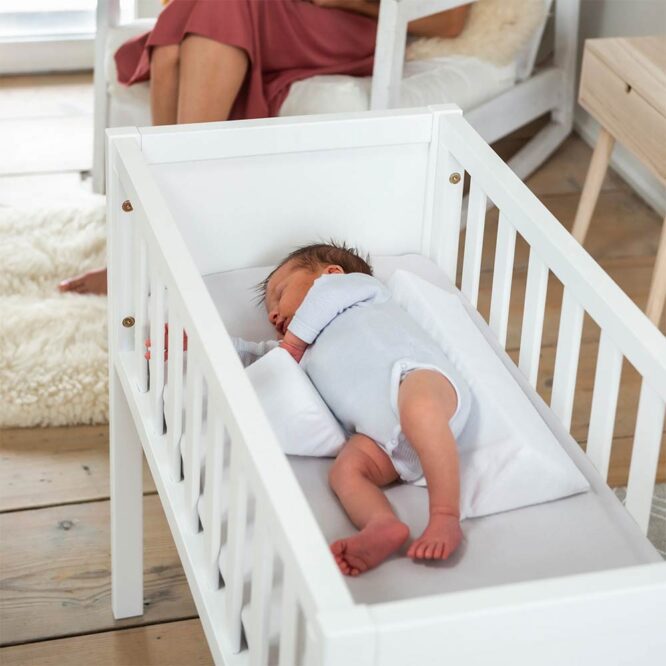 Doomoo Basics Baby Sleep Side Positioner (0m+) - White