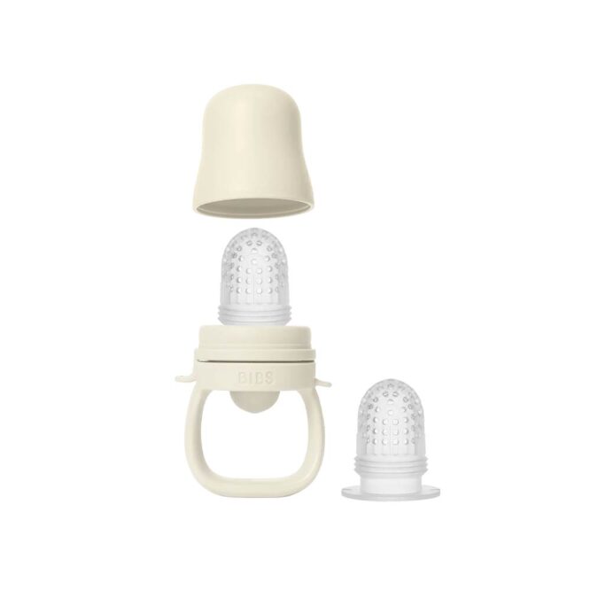 Bibs Baby Feeder with 2 Nipples (4m+) - Ivory