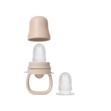 Bibs Baby Feeder with 2 Nipples (4m+) - Blush