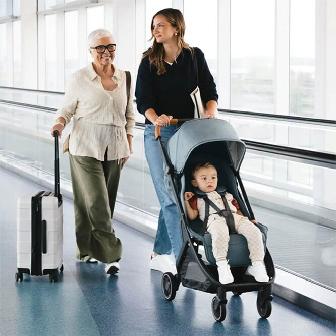 Uppababy Minu V3 Stroller - Dillan Stone Blue