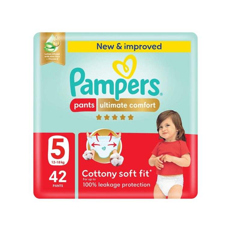 Pampers Ultimate Comfort Size 5 (12-18kg) - 42 Pants Mega Pack