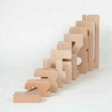 SumBlox Wood Blocks Set
