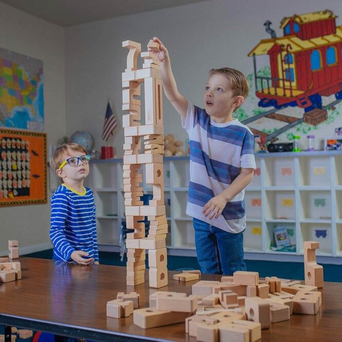SumBlox Wood Blocks Set