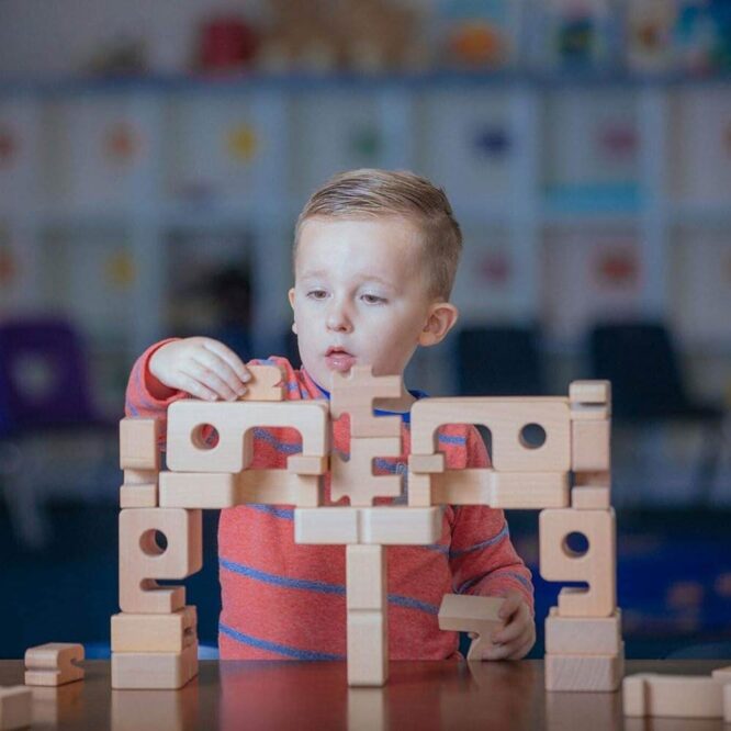 SumBlox Wood Blocks Set