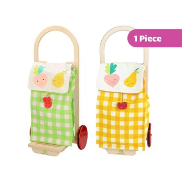 Tender Leaf Pull Along Kids Shopping Trolley (3Yrs+) | Mix Color - 1 Piece