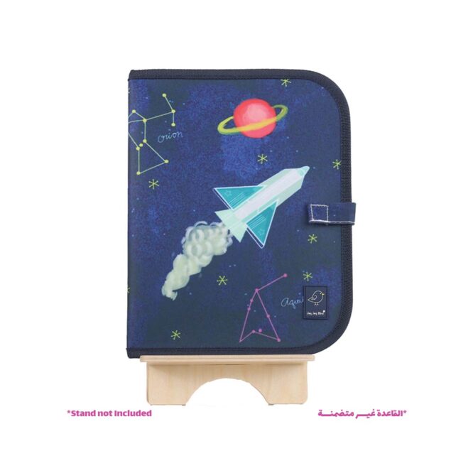 Jaq Jaq Bird Doodle It Erasable Mat with 4 Butterstix Chalk - Constellations