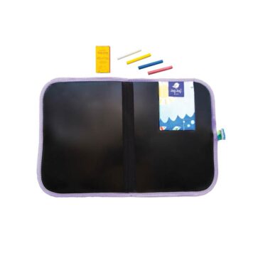 Jaq Jaq Bird Doodle It & Go Erasable Mat with 4 Butterstix Chalk - Ocean