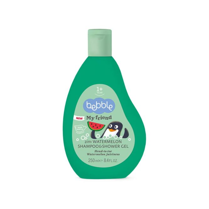 Bebble My Friend 2-In-1 Watermelon Shampoo & Shower Gel 250ml