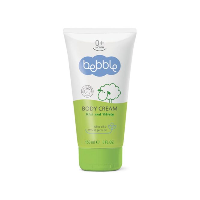 Bebble Body Cream with Olive Oil & Wheat Germ Oil 150ml