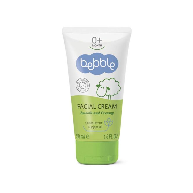 Bebble Facial Cream with Carrot Extract & Jojoba Oil 50ml