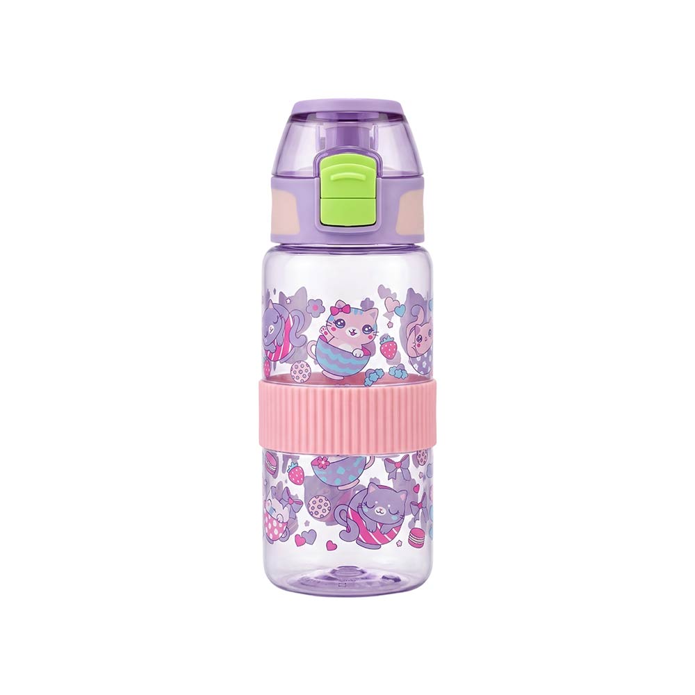 Cool Level BPA-Free Water Bottle 540ml – Purple