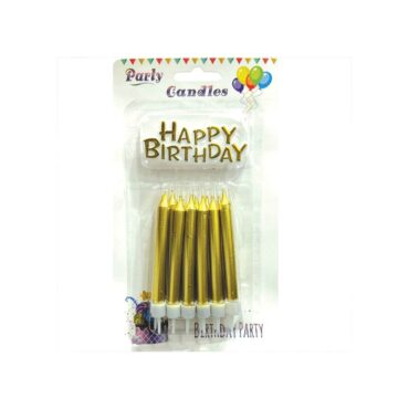 Golden Birthday Candle (12-in-1)