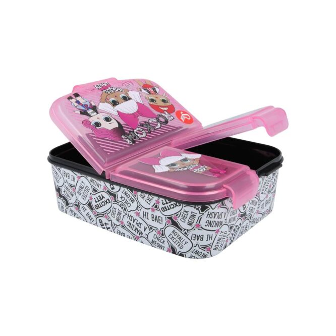 Stor Multi-Compartment Sandwich Box - Lol Surprise