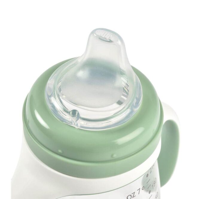 Beaba 2-in-1 Learning Bottle (4m+) 210ml - Sage