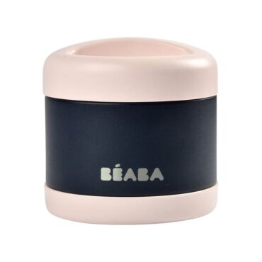 Beaba Thermo-Portion Insulated Jar 500ml - Pink/Night Blue