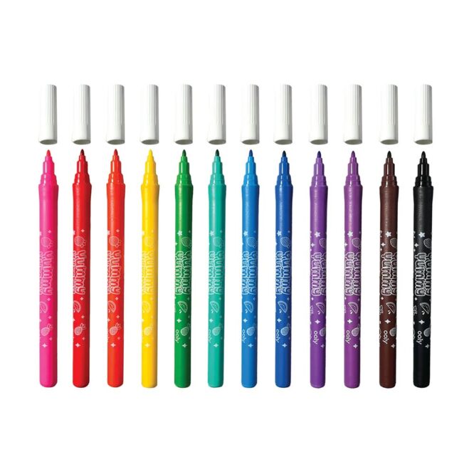 Ooly Yummy Yummy Scented Markers - 12 Pcs - Image 2