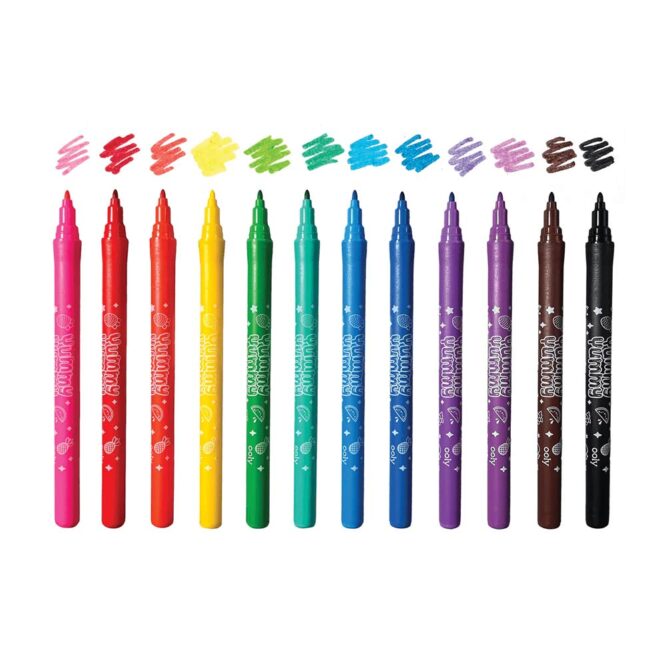 Ooly Yummy Yummy Scented Markers - 12 Pcs - Image 3