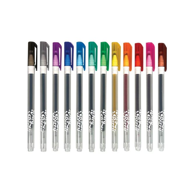 Ooly Very Berry Scented Gel Pens - 12 Pcs - Image 2