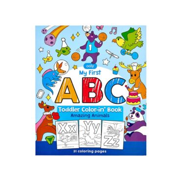 Ooly Toddler Color-In' Book - ABC Amazing Animals