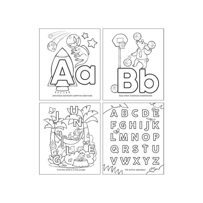 Ooly Toddler Color-In' Book - ABC Amazing Animals - Image 2